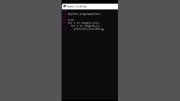 Alphabet letter ll python programming pattern ll Coding Hunter ll #cod #coding #python