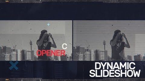 After Effects Template: Dynamic Slideshow