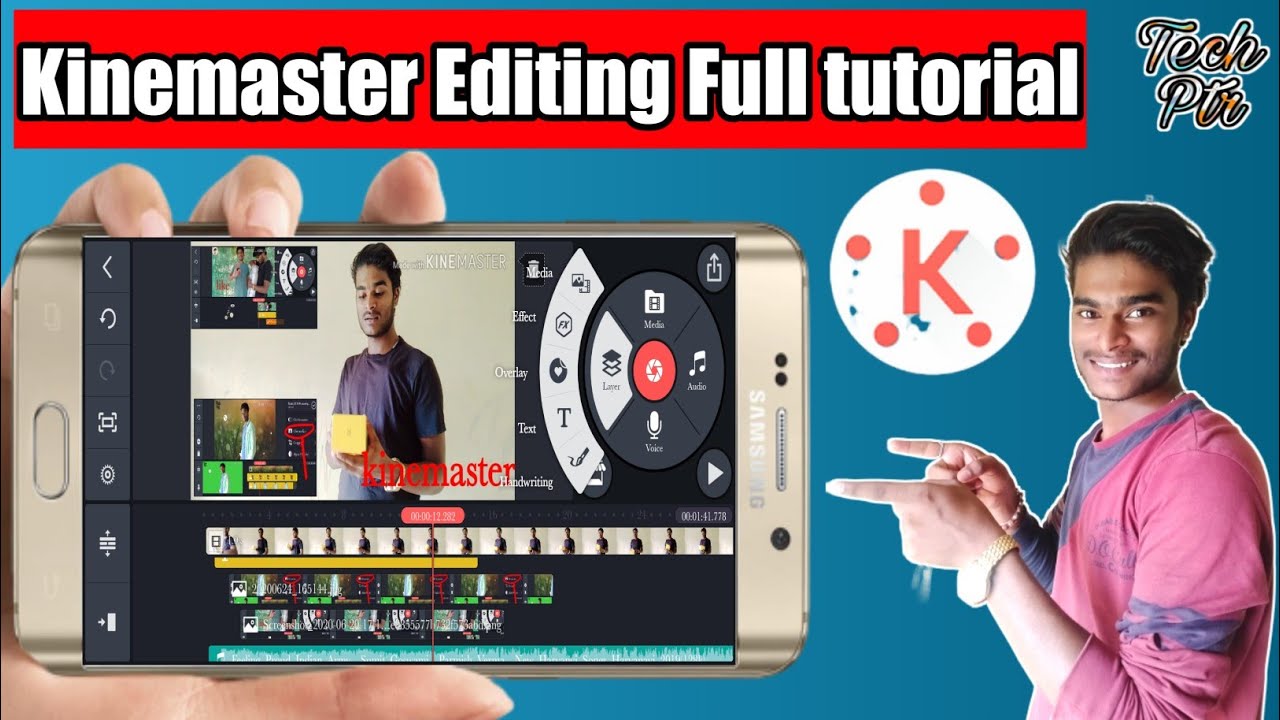 Kinemaster editing Full tutorial in hindi 🔥by(Pradum) - YouTube