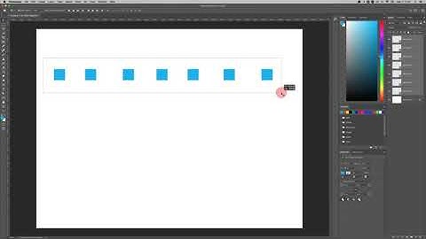 Photoshop 3D - Alignment, Distribution, Smart Guides