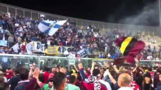 Livorno In Serie A Bella Ciao Cantato Insieme Ai Compagni Empolesi