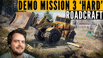 RoadCraft demo GAMEPLAY: Seal the Breach (moeilijkheidsgraad HARD)