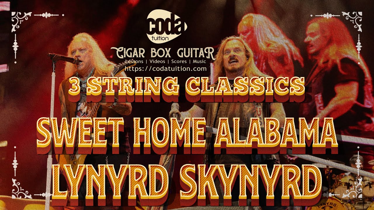 3 String Classics - Lynyrd Skynyrd for Cigar Box Guitar