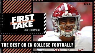 Who’s the best QB in college football? First Take debates
