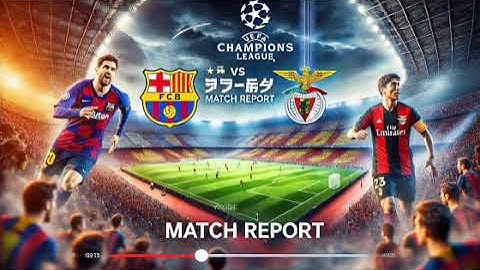 バルセロナ vs ベンフィカ | UEFAチャンピオンズリーグ2025 試合レポート & ハイライト