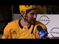 Fil Forsberg's Addresses Smashville After Being Named First Star of the Game: Dec 21 vs NYR