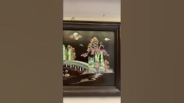 TRANH KHẢM THÁP RÙA HỒ GƯƠM - ĐỀN NGỌC SƠN- QUÀ TẶNG ĐỐI TÁC Ý NGHĨA - GIÁ TRỊ- 097.112.6568