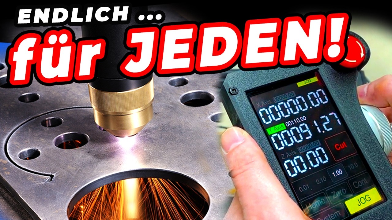 Stahl schneiden wie Profis – endlich CNC Plasma für ALLE!