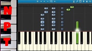 Pitbull - We Are One (Ole Ola) Piano Tutorial - Official World Cup FIFA 2014 song - Synthesia screenshot 5