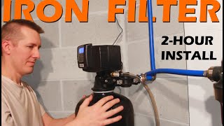 Install Air Injection Iron Filter |  For Well Water With Rust | Remove Rust in Water