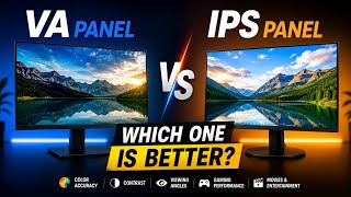 VA Panel vs IPS Panel | Full Comparison 🔥 Which Monitor Should You Buy in 2026?