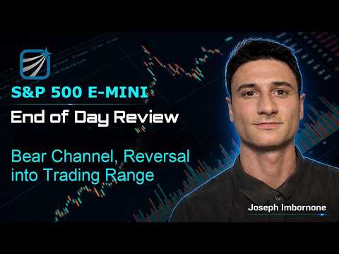 E-mini S&P 500 Bear Channel, Reversal, and Evolution into TR - September 22, 2026 Episode cover