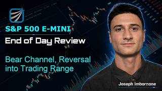 E-mini S&P 500 Bear Channel, Reversal, and Evolution into TR - September 22, 2026