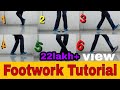 footwork Dance step with Tutorial | Rawna Pritam dance|