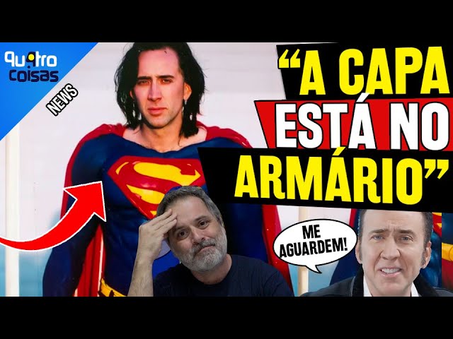 Nicolas Cage vai fazer o Superman: Astro é confirmado em um dos