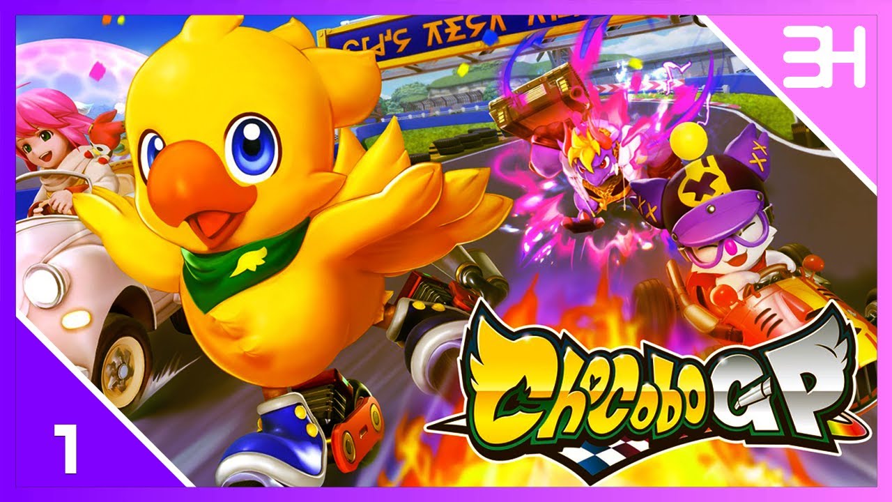 Chocobo GP - Part 1 - Multiplayer GP | @Bohreum | Bohreum