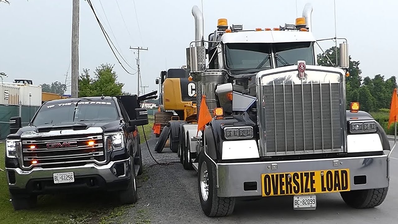 HEAVY Equipment Mover TIRE Repair The Tire Pros shorts YouTube
