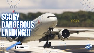 Most HEAVY Plane Flight Landing!! Boeing 777 American Airlines Landing at Tampa Airport