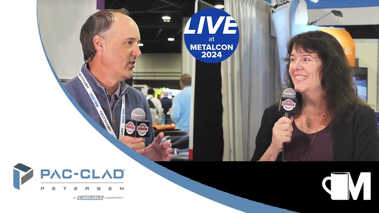 PAC-CLAD LIVE from METALCON 2024! - YouTube