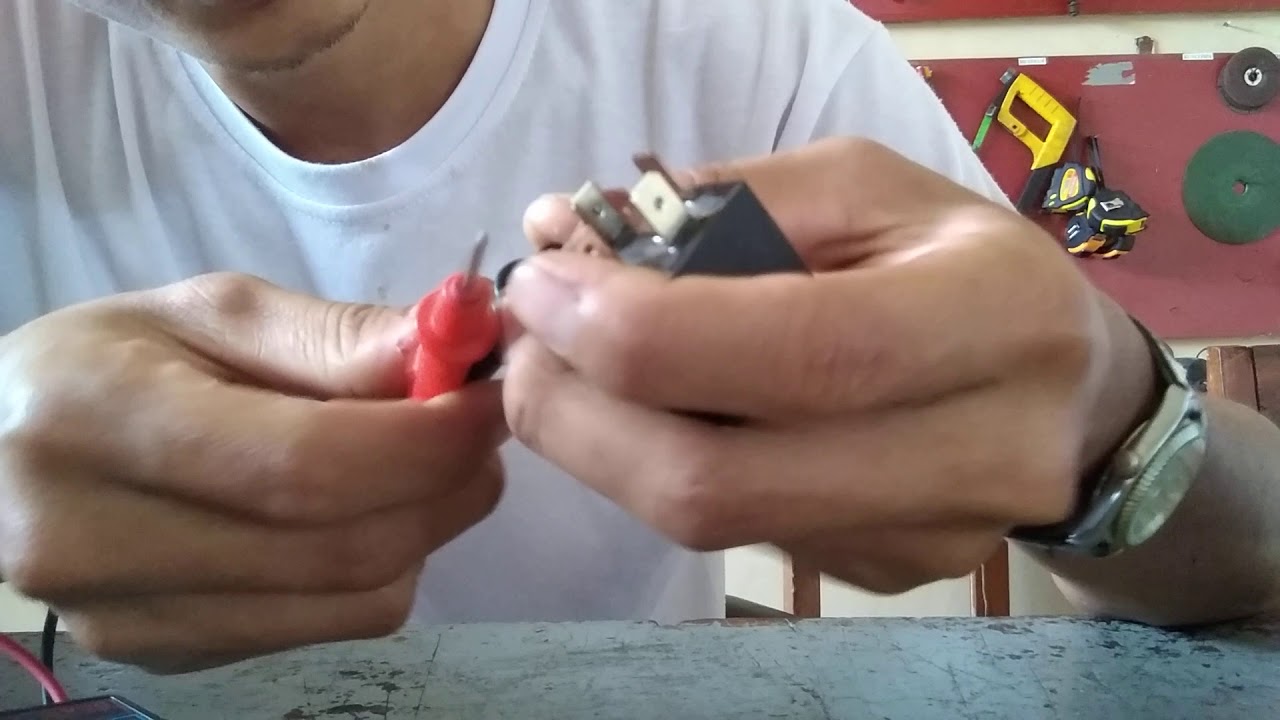Cara mengecek relay kaki 5 YouTube