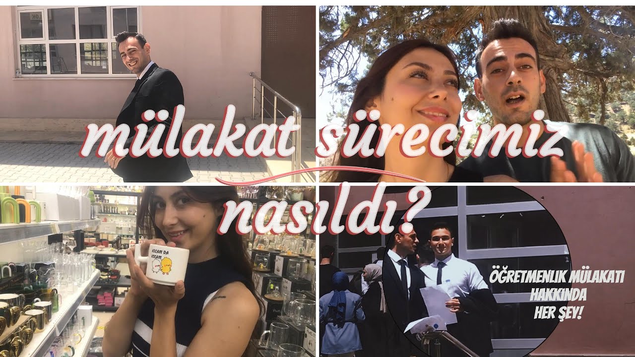 Öğretmenlik Mülakatında Neler Yaşadık? | VLOG
