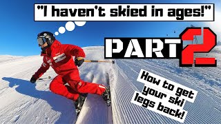 How to get your ski legs back -PART 2! #insta360