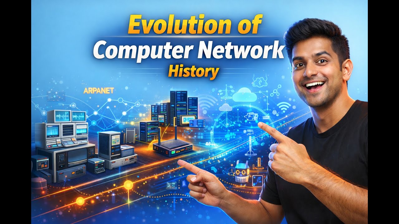 Evolution of Computer Networks 🌐 | From ARPANET to the Internet - YouTube