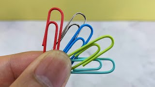 10 Amazing Tricks With Paper Clips That EVERYONE Should Know by Linda Home 593,389 views 1 month ago 9 minutes, 9 seconds