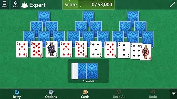 Microsoft Solitaire Collection: TriPeaks - Expert - January 6, 2022