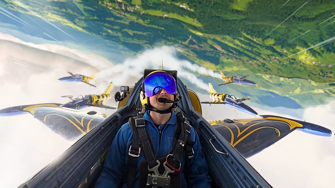 What It’s REALLY Like Flying Fighter Jet Formations at 500mph | The Baltic Bees Jet Team