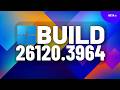 New Windows 11 Build 26120.3964: Settings AI agent, Click to Do actions, transfer files new PC