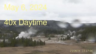 May 6, 2024 Upper Geyser Basin Daytime Streaming Camera Archive