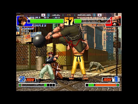 The King of Fighters '98 - 🇰🇷 zakkoku(B) vs 🇰🇷 NONSANJJANG(B) | Fightcade (2026-06-08 15:45 UTC)