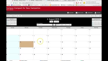 Website Tutorial: Calendar & Embedding HTML code
