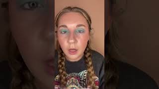 Let’s make an aqua look together! 🩵 #makeup #grwm #makeuptutorial