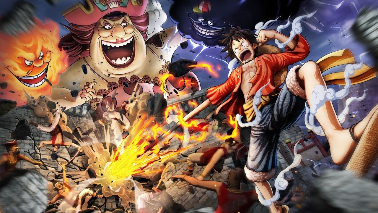 Playing some One piece pirate warriors 4