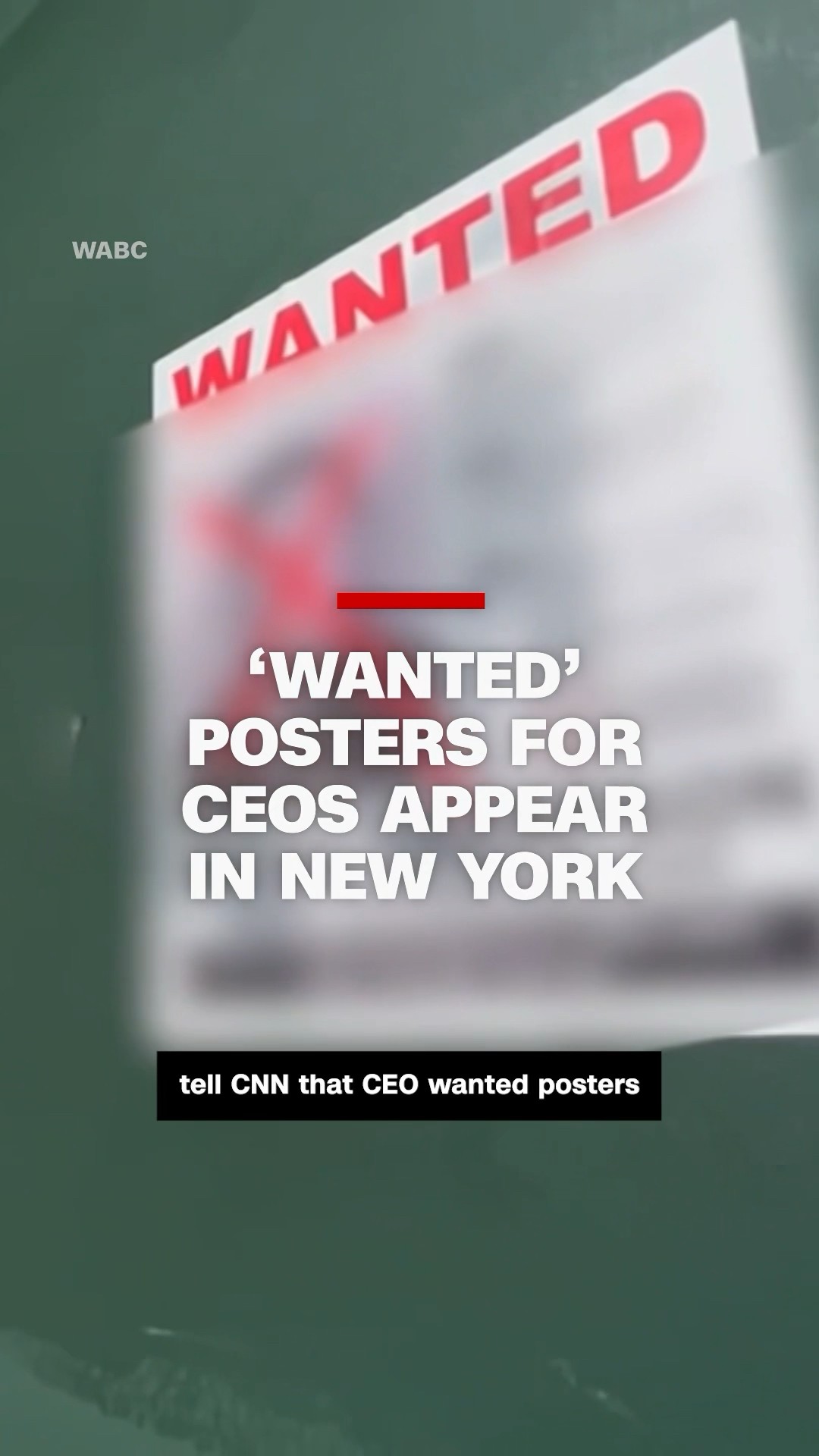 ‘Wanted’ posters for CEOs appear in New York