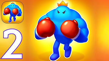 Punchy Race: Run & Fight Game - Gameplay Walkthrough Part 2 Android, iOS