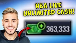 How I Got UNLIMITED Cash in NBA LIVE MOBILE (NEW GLITCH) screenshot 5