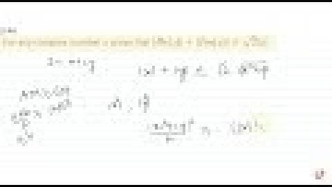 JEE MAINS 2018 JEE MAINS 2018 For any complex number `z` prove that `|R e(z)|+|I m(z)lt=sqrt(2)|...