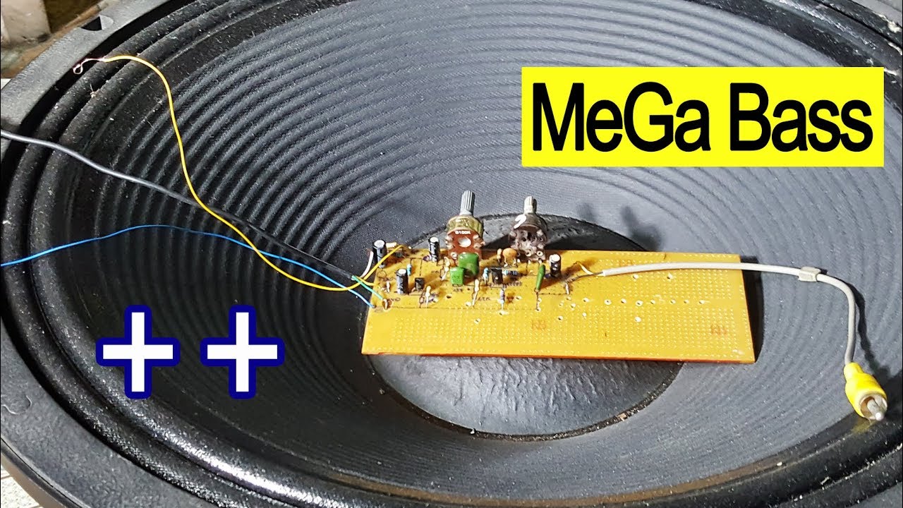 How to increase bass/treble for powerful speakers with MeGa Bass