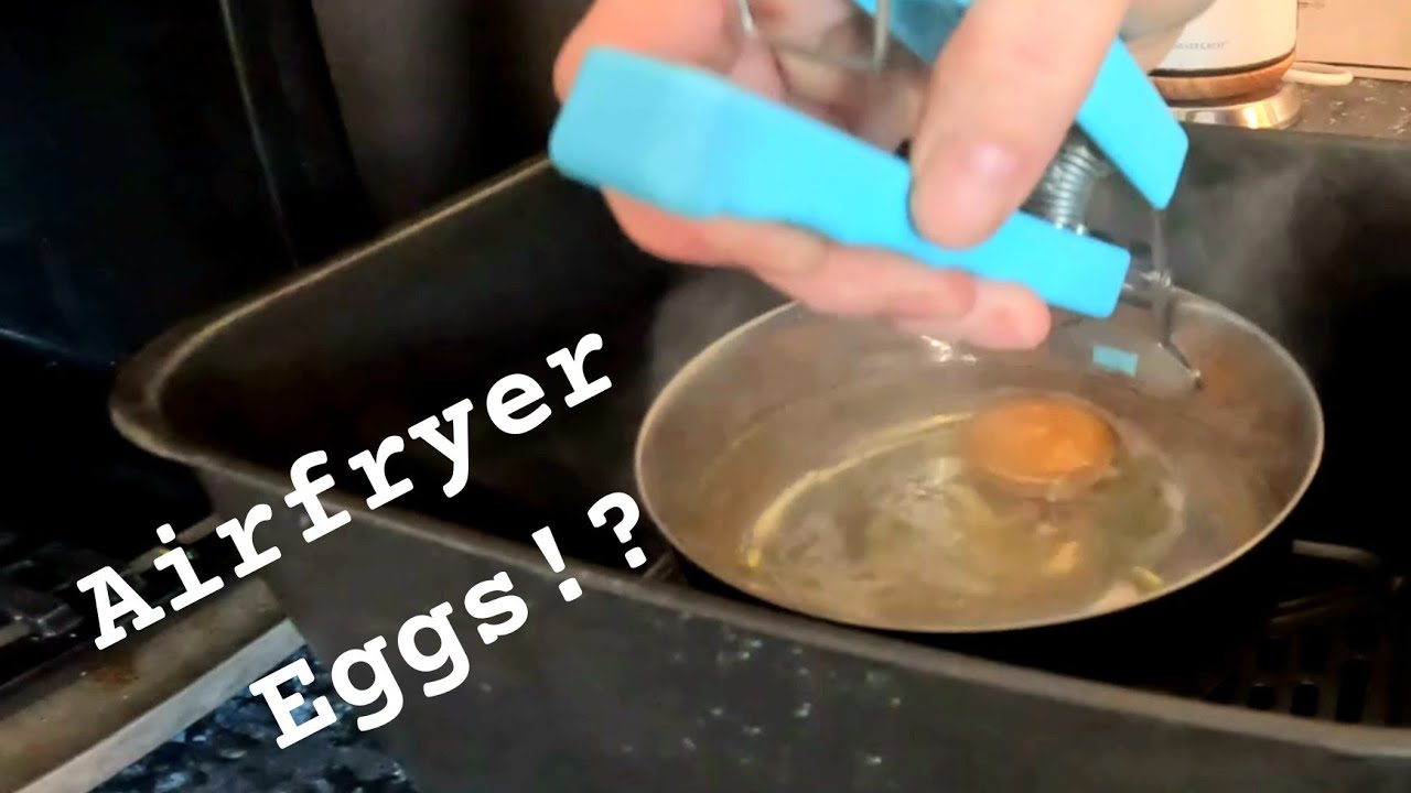 Air Fryer Poached Eggs - Food Banjo