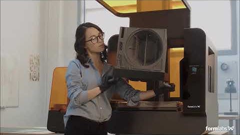 Einführung in den Form 3 und Form 3L   Low Force Stereolithography