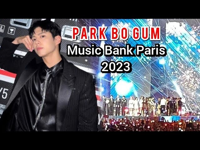 Park Bo Gum Prend Des Selfies Avec Tous Ses Fans à Paris En France