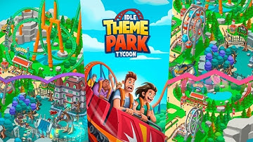 Idle Theme Park Tycoon - Recreation Game Gameplay[Part 1] #1 Horror Island