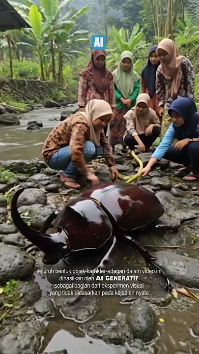 Kumbang tanduk jumbo #serangga #mahlukaneh
