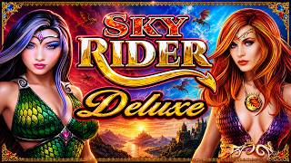 Sky Rider Deluxe - Silver Treasures and Golden Amulet in Sky Rider Legends slot machine at Soboba!