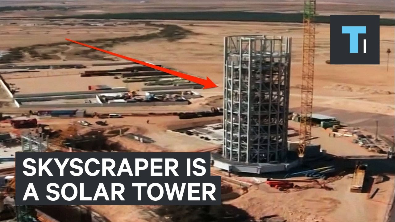 solar pool heater This skyscraper in Israel is actually a solar tower