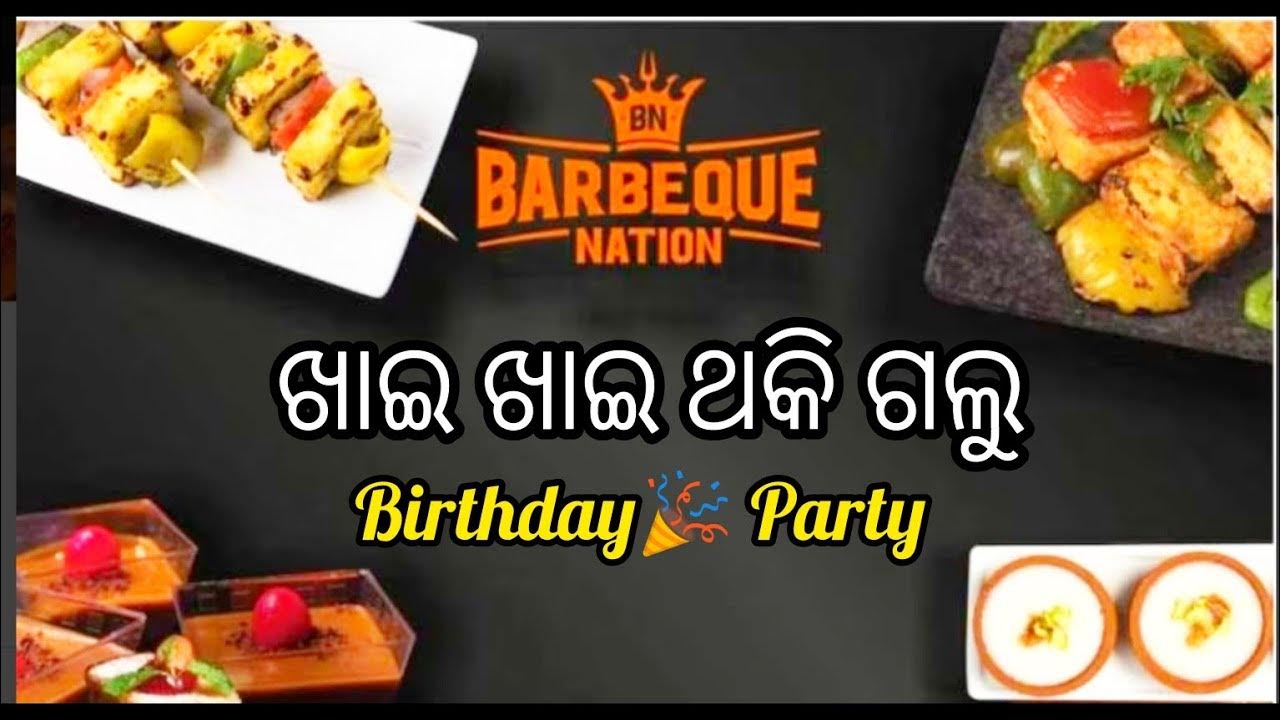 Birthday Celebration at Barbecue Nation 😋 Bhubaneswar 🤗 So many Items 😋