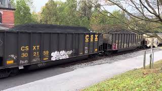 Csx C769 Loaded buckets 